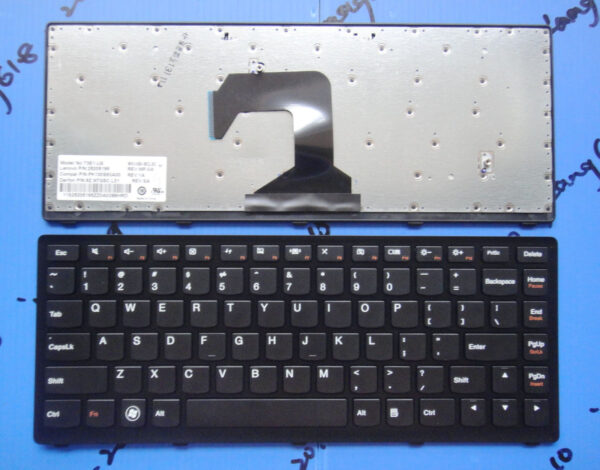 Bàn phím laptop Lenovo Ideapad S300 S400 S405 S400U – S400 ĐEN (KHUNG)