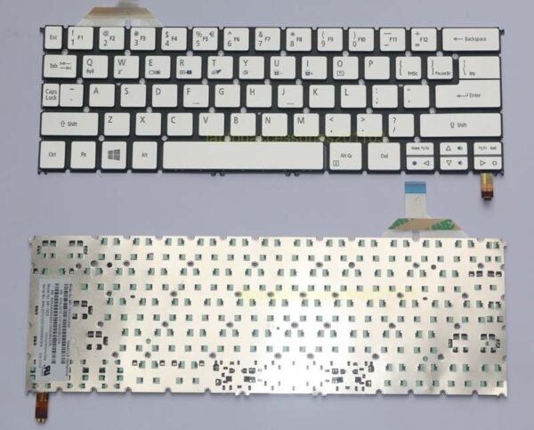 Bàn phím laptop Acer Aspire S7 S7-391, S7-392 – S7-391 (CÁP PHỤ NẰM Ở GÓC)