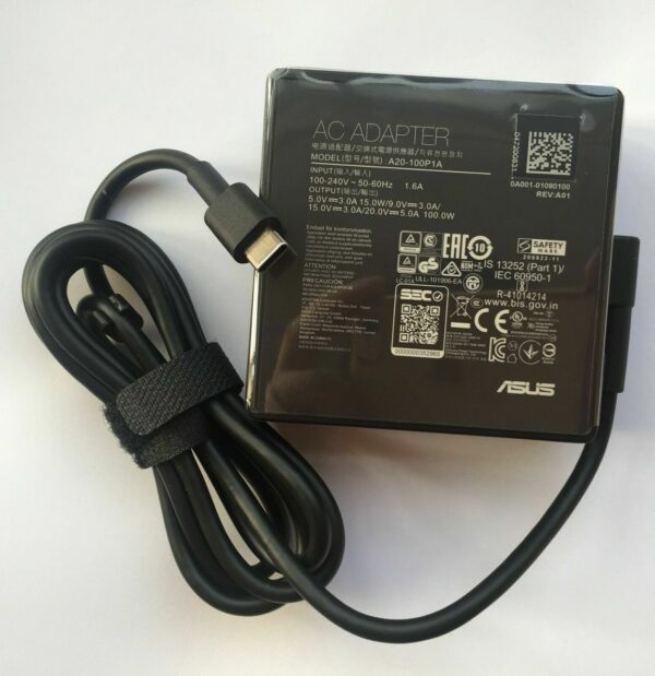 Sạc Asus 20v-5a (100w) Usb-c – Zin