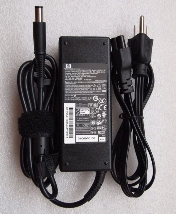 Sạc laptop HP – Compaq 19V-4.74A (Kim) – OEM