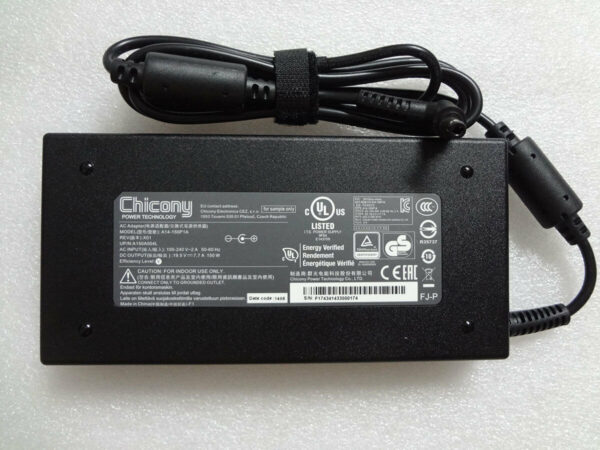 Sạc laptop MSI 19.5V-7.7A (5.5 x 2.5mm) Slim – ZIN
