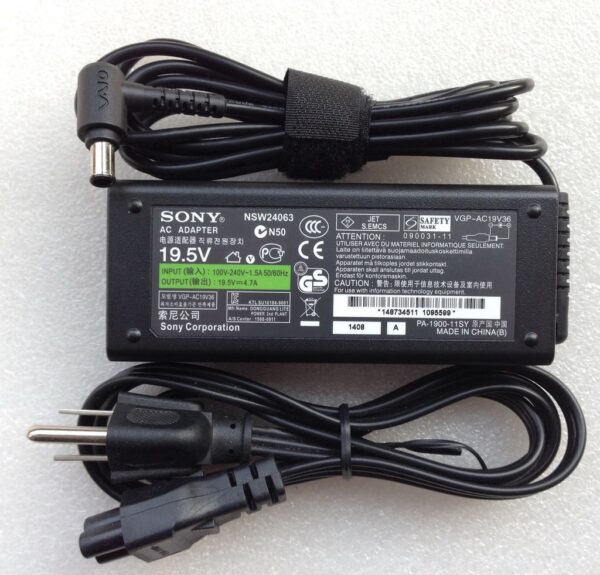 Sạc laptop Sony Vaio 19.5V-4.7A – OEM