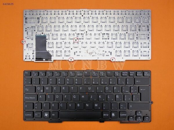 Bàn phím laptop Sony Vaio SVE13 SVE14 – SVE13 ĐEN