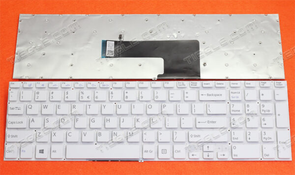 Bàn phím laptop Sony Vaio SVF151 SVF152 SVF153 – SVF152 TRẮNG