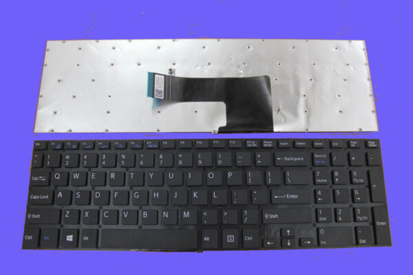 Bàn phím laptop Sony Vaio SVF151 SVF152 SVF153 – SVF152 ĐEN