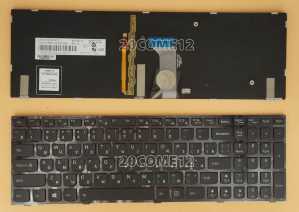 Bàn phím laptop Lenovo IdeaPad Y500 Y500N Y510P Y590 – Y510P (ĐÈN)