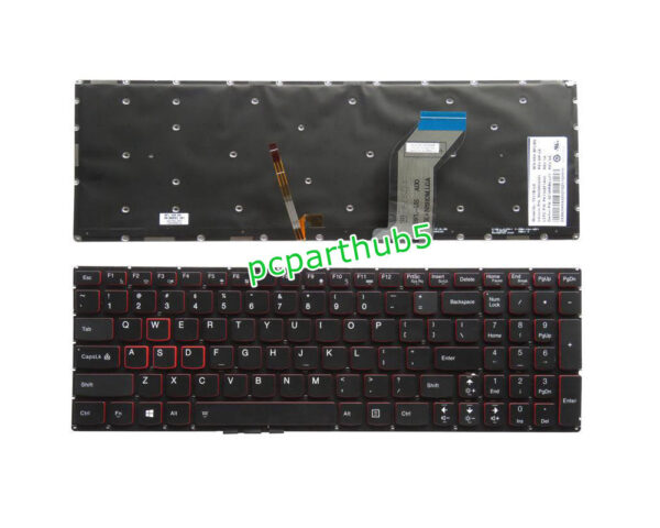 Bàn phím laptop Lenovo Ideapad Y700 Y700-15, Y700-15ISK, Y700-15ACZ, Y700-15ISE, Y700-17ISK (ĐÈN)